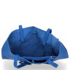GEANȚĂ DIN PIELE shopper bag Vittoria Gotti cobalt V775